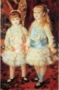 Pierre Renoir Rose et Bleue oil painting reproduction